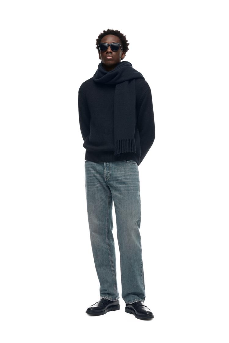 Zara shops hooded alpaca and wool blend sweater